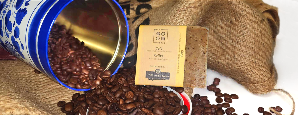 Savon exfoliant BIO au café
