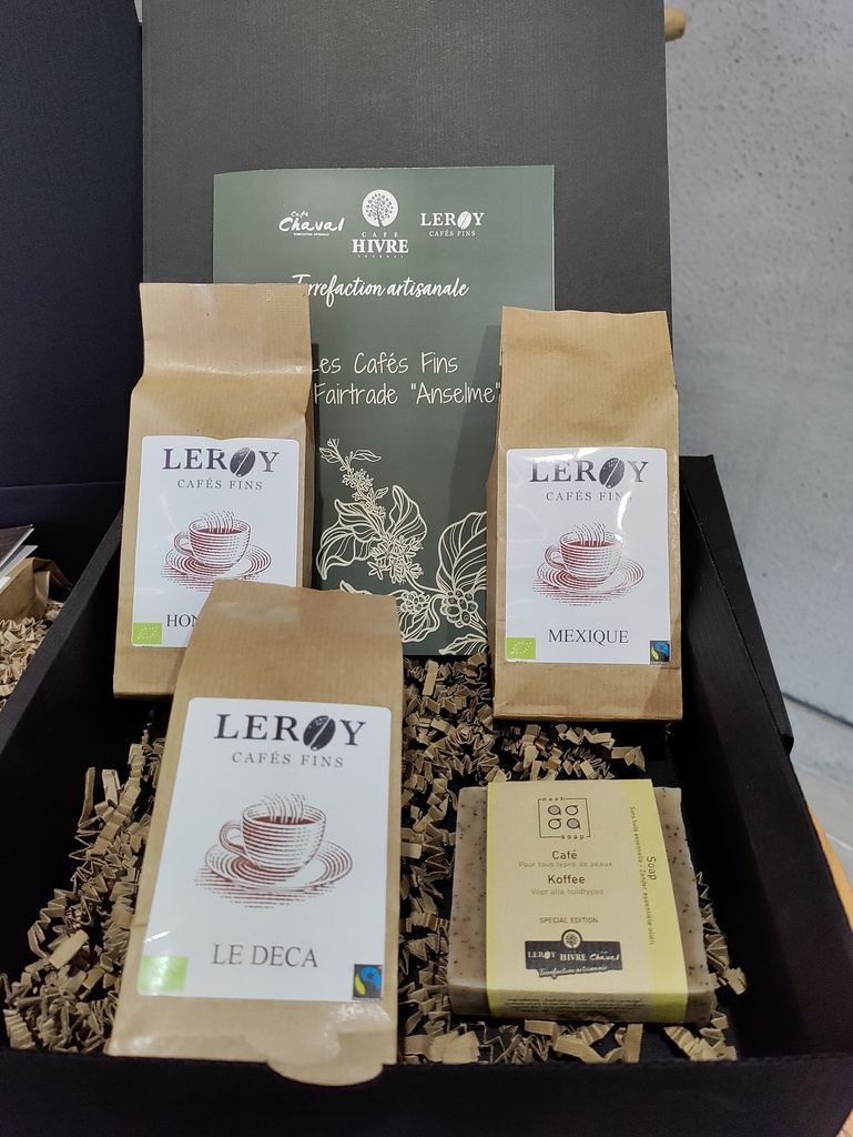 Coffret découverte " les Cafés Fins Bio Faitrade "