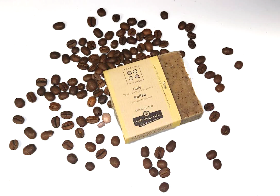 Savon exfoliant BIO au café