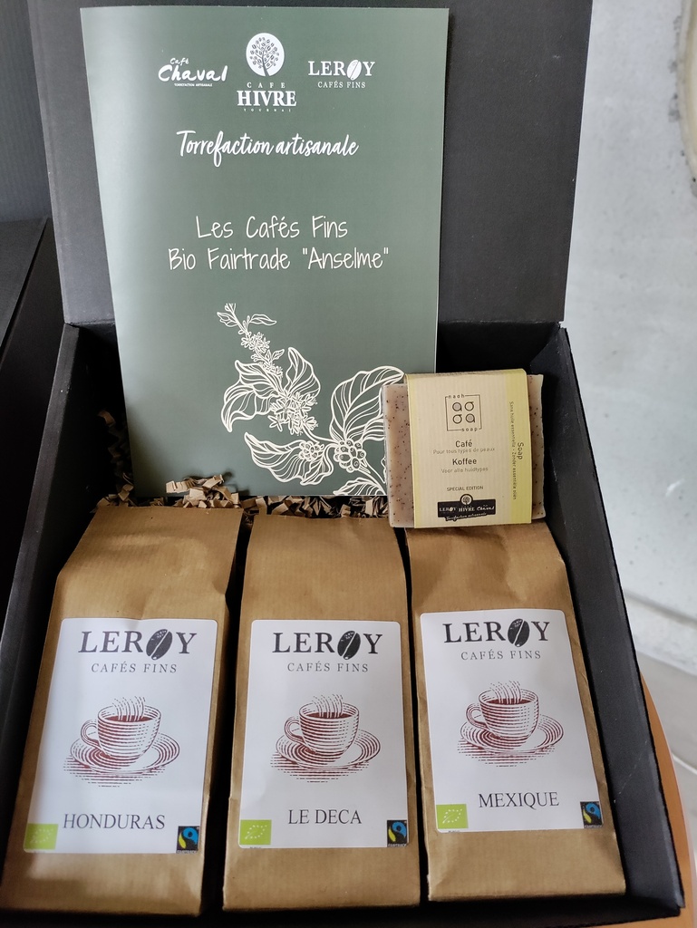 Coffret découverte " les Cafés Fins Bio Faitrade "